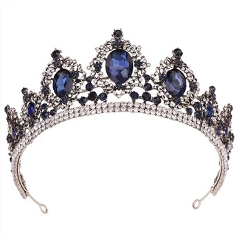 Headpiece Diamond Flower Design Crown Girls Women Tiaras Crystal Crown